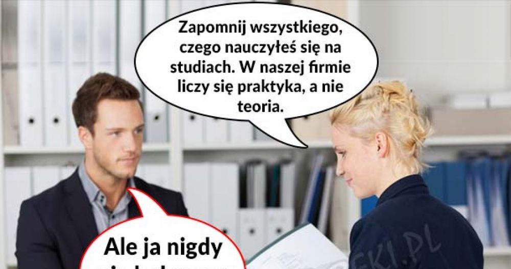 Typowa rozmowa o pracę w Polsce