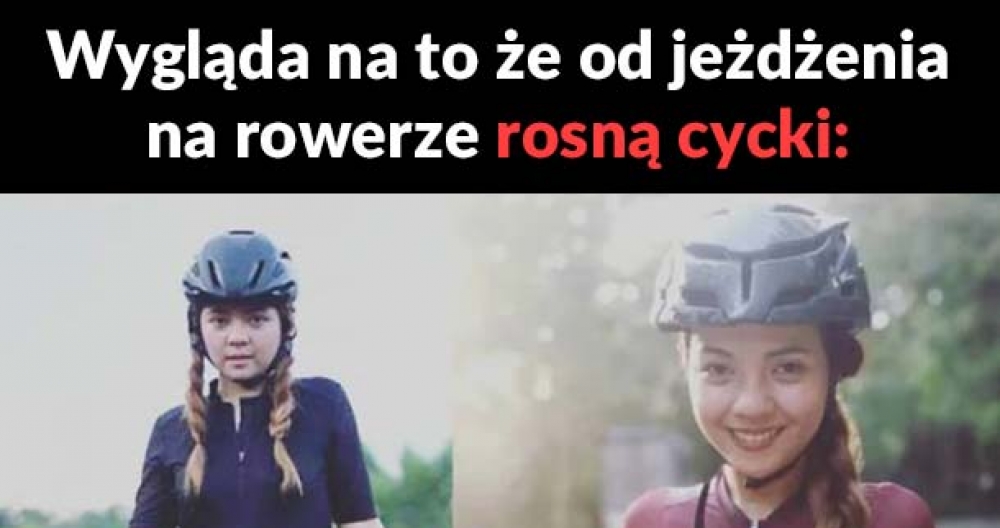 Rower to zdrowie :D