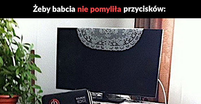 Idealnie przerobiony pilot dla babci