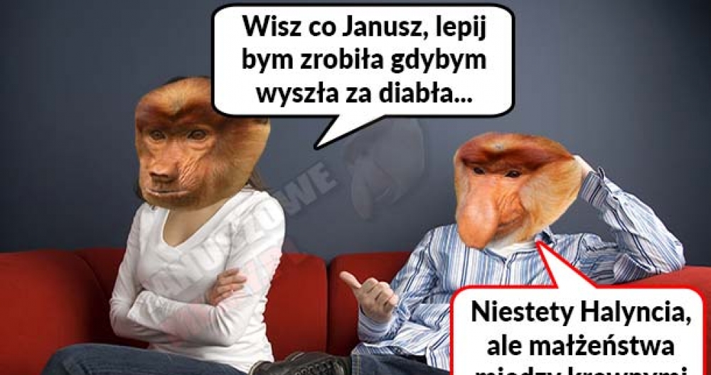 Janusz gasi Halynkę