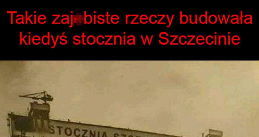 Stocznia w Szczecinie 