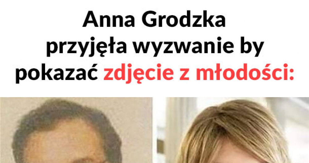 Anna Grodzka w młodości 