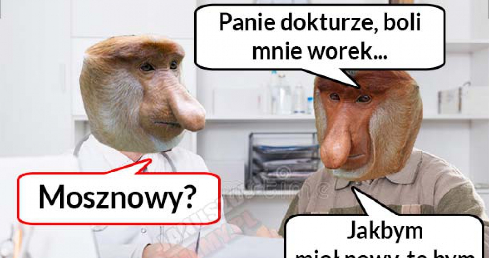 Kiedy Janusza boli worek :D