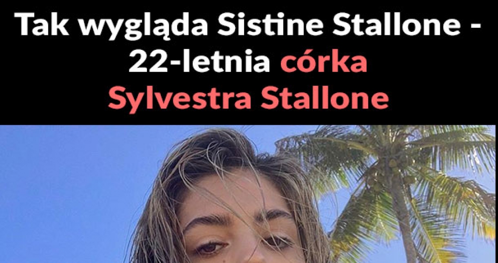 Córka Sylvestra Stallone