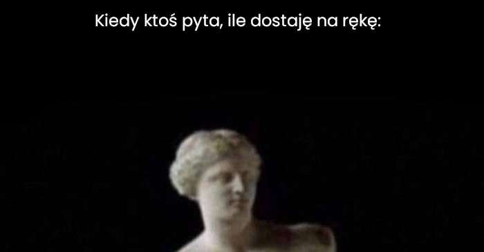 Gdy ktoś pyta ile dostaję w pracy na rękę
