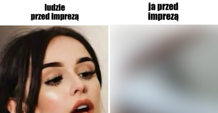 Ja Vs Inni ludzie przed imprezą