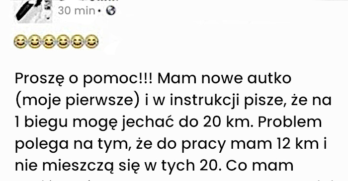 Nowe auto mnie zawiodło jadę wolniej niż autobus