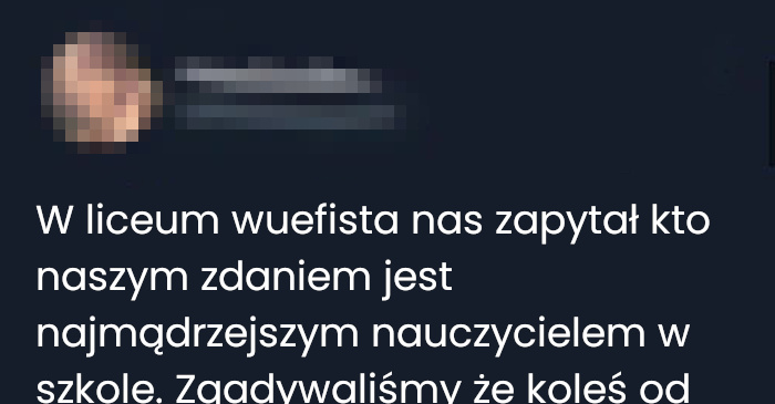 Zrozumiałem czym jest życiowa mądrość