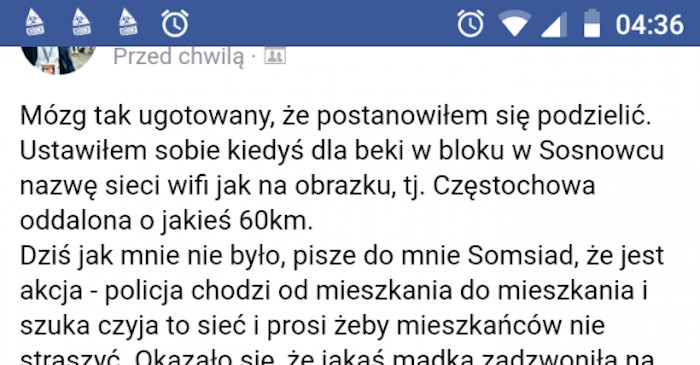 Dobry prank w sieci WiFi