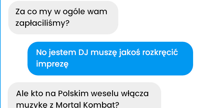 Nie ma to jak Mortal Kombat na Polskim weselu