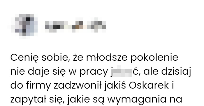 Nowe pokolenie wprowadza nowe zasady rekrutacji do pracy