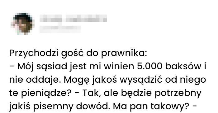 Mój prawnik wymyślił idealną prowokację