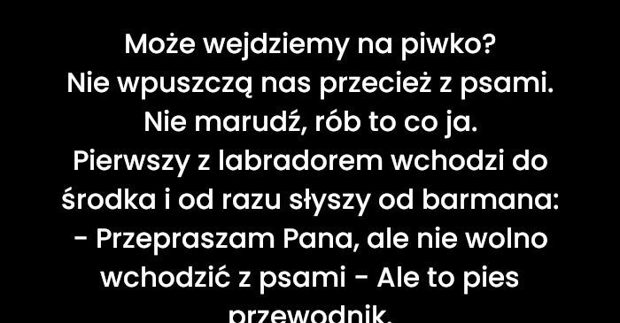 Kiedy sztuczka w barze wychodzi prawie idealnie