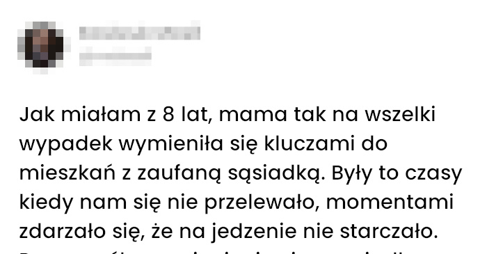 Jak sąsiadka pomogła naszej rodzinie w trudnych czasach