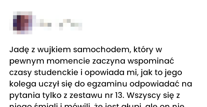 Jak pechowy zestaw nr 13 stał się najlepszą opcją