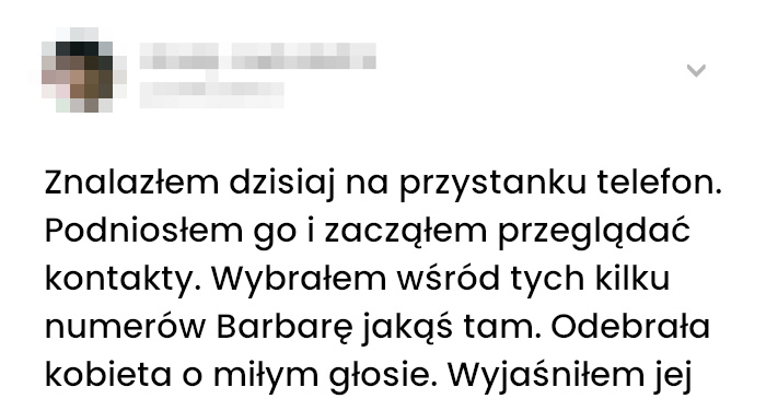 Znaleziona Barbara i zaskakujące odkrycie