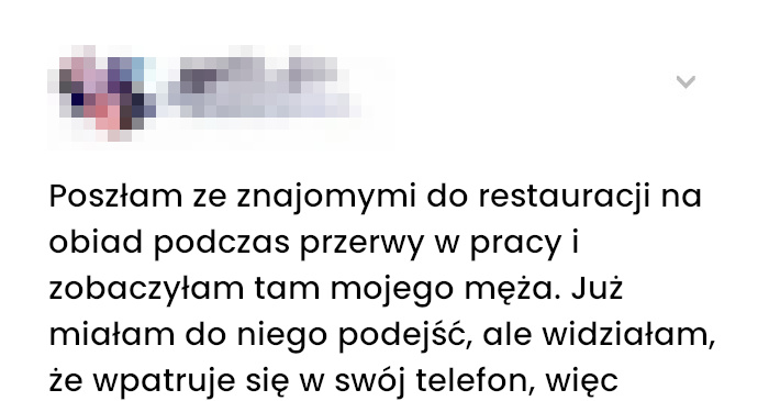 Jak telefon zdradził drugą miłość męża