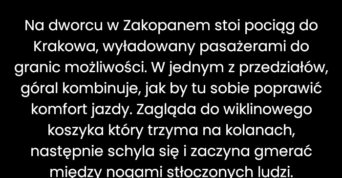 Jak góral znalazł sposób na wygodną podróż do Krakowa