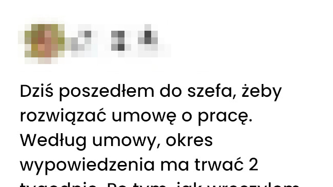 Ostrzeżenie zgodne z umową