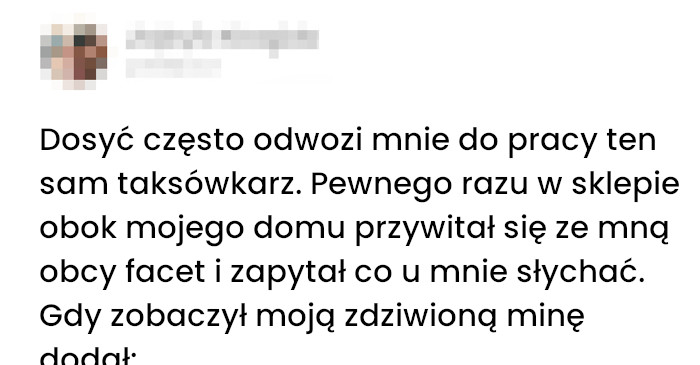 Jak rozpoznać taksówkarza po tyłach