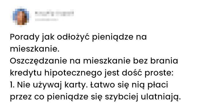 Sprytny plan oszczędzania na mieszkanie z drobnym problemem