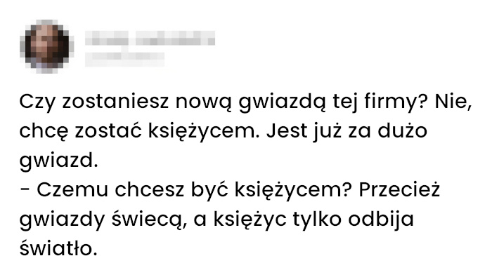 Jak zostałam księżycem wśród gwiazd