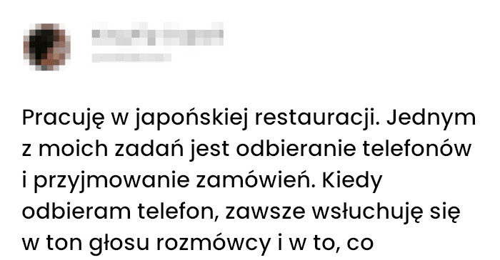 Słodki gest ukryty w zamówieniu