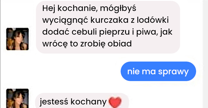 Mąż w kuchni potrafi zaskoczyć