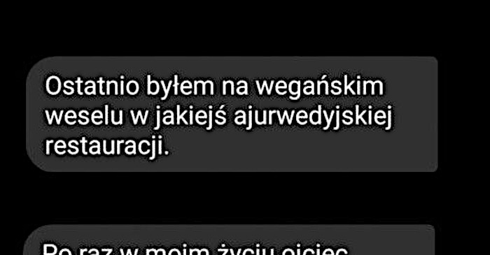 Wesele na jakim nigdy wcześniej nie byłem