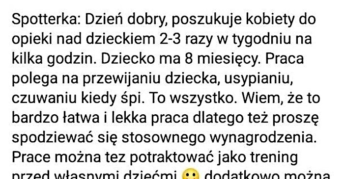 Poszukiwania pracownika na Spotted