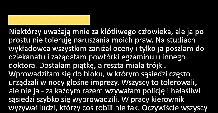Moje podejście do problemów